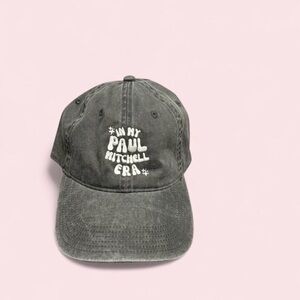 Paul Mitchell Charcoal Cap with White Embroidery